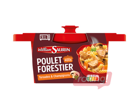 Vistas sautējums ar sēņu mērci William Saurin, bļodiņā, 400g