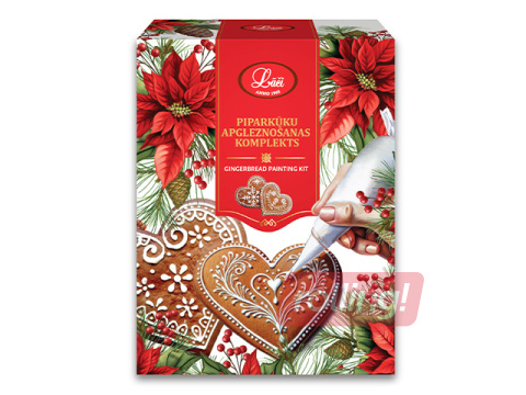 Piparkūku apgleznošanas komplekts Lāči, 350g