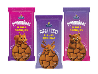 Piparkūkas plānās sirsniņas, 350g