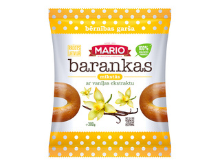 Mīkstās barankas Mario ar vanilīnu, 300g