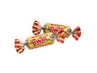 Konfektes šokolādes Twix sveramās 2.5 kg