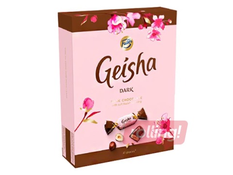 Tumšās šokolādes konfektes Geisha Dark, 150 g