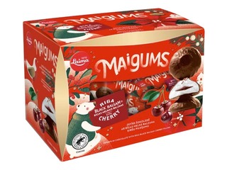 Zefīrs Maigums ar Rīgas Melnā balzāma ķiršu pildījumu, 185 g