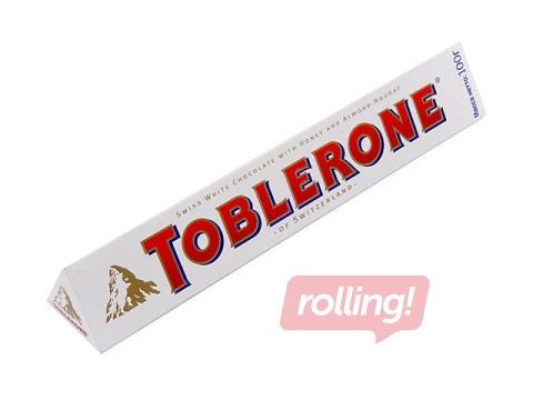 Šokolāde Toblerone baltā, 100g