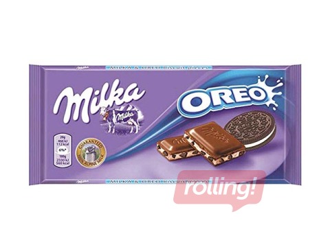Šokolāde Milka Oreo, 100g