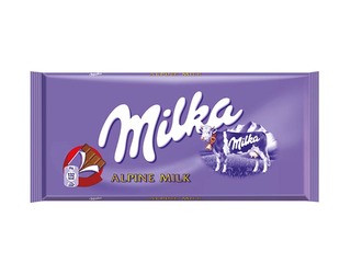 Šokolāde Milka Alpine Milk, 100g