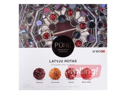 Pure Chocolate шоколадные трюфели Rotas16, 135г