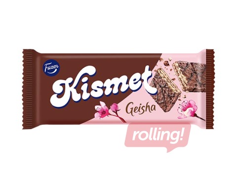Vafeles Kismet Geisha ar šokolādes, 41 g