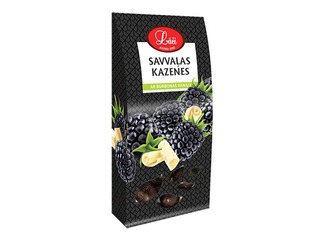 Savvaļas Kazenes baltajā šokolādē ar burbonas vaniļu , Lāči, 100 g