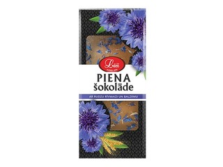 Piena šokolāde ar rudzu rīvmaizi un balzāmu, Lāči, 80 g