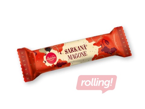 Шоколадный батончик Laima, Красный мак, 40г