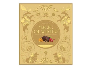 Tumšā šokolādes ar avenēm un medu Magic of Christmas, Pergale, 200g