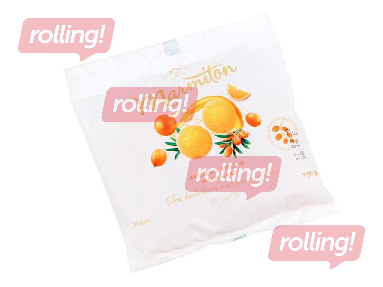  Marmelāde ar smiltsērkšķu-apelsīnu garšu Marmiton, 150g 