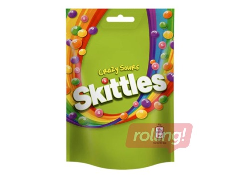 Konfektes Skittles Crazy Sours 174g 