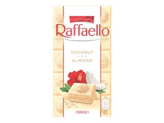 Šokolāde baltā Raffaello, 90g