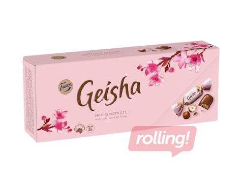 Piena šokolādes konfektes Geisha, 250g