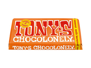 Šokolāde Tony's 32%, Caramel&Salt, 180g