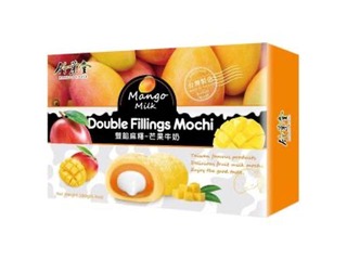 Rīsu deserts Moči, ar mango un piena pildījumu, 180g, 6 gab.