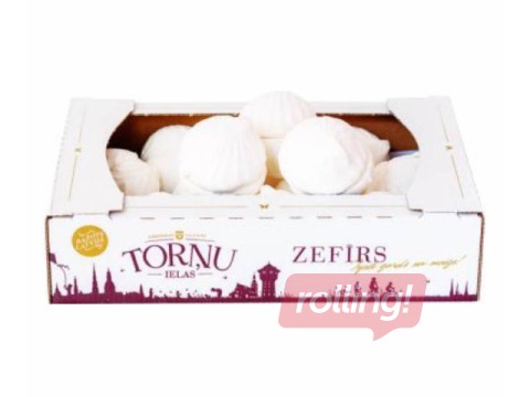 Zefīrs Aizkraukles Saldumi, Torņu ielas, vaniļas pūdercukurā, 750g
