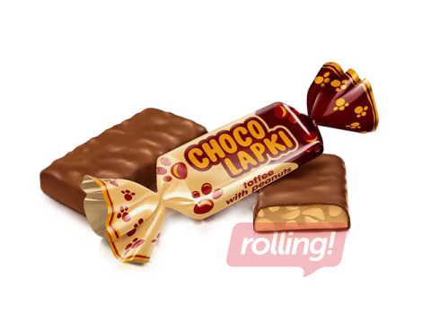 Šokolādes konfektes Roshen Choco Lapki, 1kg 