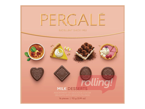 Piena konfekšu izlase Pergale, Desserts, 113g