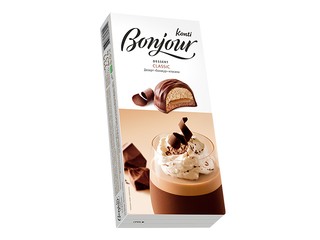 Konfektes Bonjour Konti, ar kapučino garšu, 232g