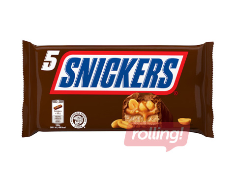 Batoniņš Snickers, komplekts, 5 gab x 50g
