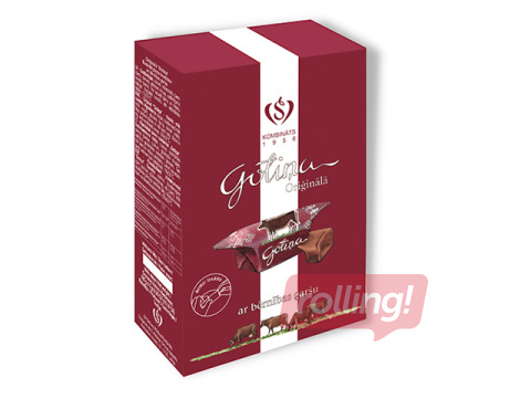 Konfektes Skrīveru Gotiņa, oriģinālā, Latvijas karoga krāsās, 180g