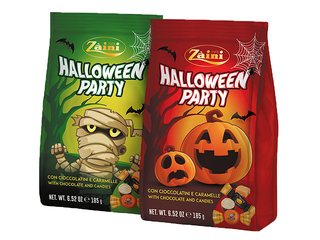 Konfektes Zaini Halloween Party, Ķirbis vai Mūmija, 185g