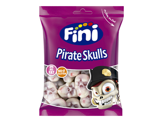 Želejas konfektes Fini, Pirātu galvaskausi, 90g