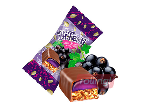 Konfektes Bi Festi ar upeņu garšu, 2.5kg