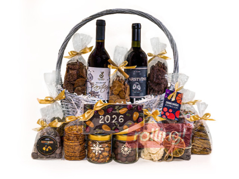 Dāvanu komplekts #83 Karstvīna grozs