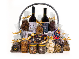 Dāvanu komplekts #83 Karstvīna grozs