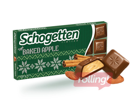 Šokolāde Schogetten Winter, ar ceptiem āboliem 100g
