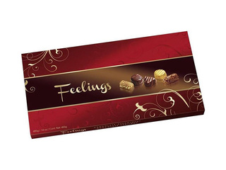 Šokolādes konfekšu izlase Feelings, 400g