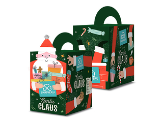 Bērnu saldumu izlase Skrīveru saldumi, Ziemassvētku vecītis, 340g