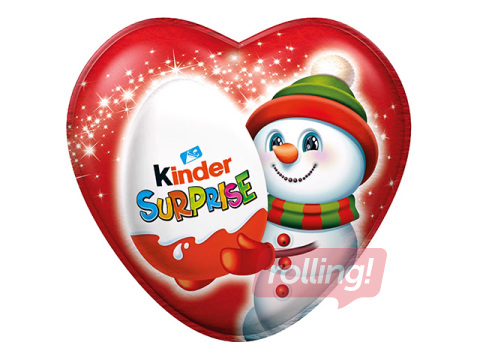 Šokolādes figūriņa Kinder ar rotaļlietu, 53g