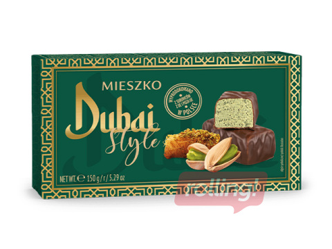 Konfektes Mieszko, Dubai Style ar pistāciju garšu, 150g