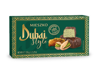 Konfektes Mieszko, Dubai Style ar pistāciju garšu, 150g
