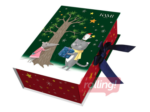 Saldumu komplekts bērniem Kami, Ziemas pasaku grāmata, 645g