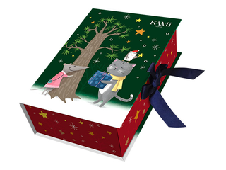 Saldumu komplekts bērniem Kami, Ziemas pasaku grāmata, 645g