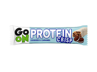 Batoniņš Sante, Go On, Protein Crisp ar cepumiem un karameli, 50g