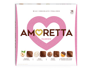 Šokolādes konfekšu izlase Mieszko, Amoretta Classic, 106g