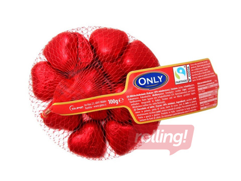 Šokolādes sirsniņas Only Hearts, 84g.