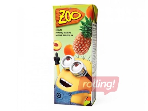 Zoo Minion, multiaugļu sulas dzēriens, 0.2L 