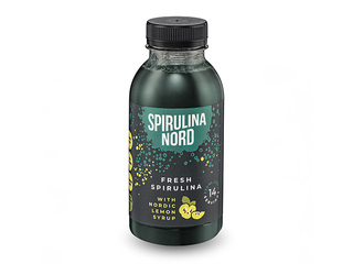 Spirulīna SpirulinaNord, svaiga, ar cidoniju sīrupu, 330ml