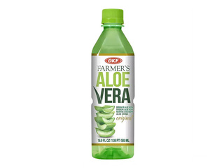 Dzēriens OKF, Aloe Vera ar balto vīnogu sulu, 500ml (Taras depozīts iekļauts cenā)