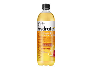 Dzēriens Cido, Hydrate+ Defense ar yuzu un aveņu garšu, 600ml (Taras depozīts iekļauts cenā)