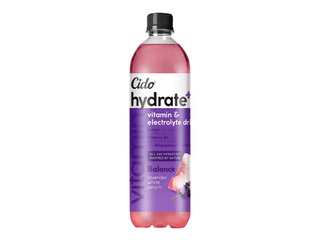 Dzēriens Cido, Hydrate+ Balance ar balto persiku un lavandas garšu, 600ml (Taras dep. iekļauts cenā)