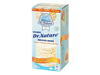 Galetes rīsu bez sāls Dr.Nature 120g